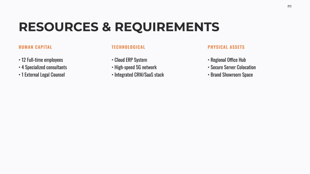 Free Startup Project Plan Template to Edit Online