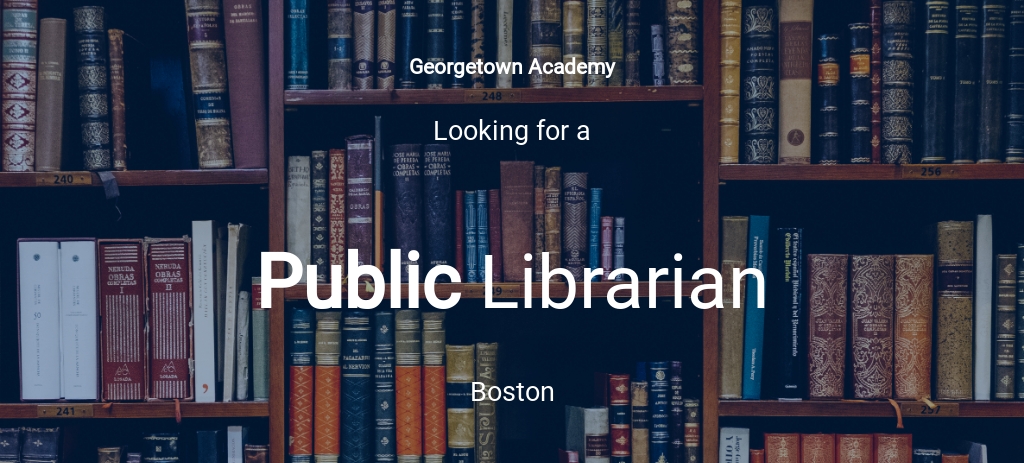 Free Public Librarian Job Description Template.jpe
