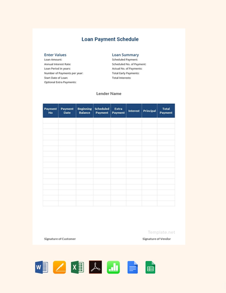 Excel Loan Payment Template from images.template.net