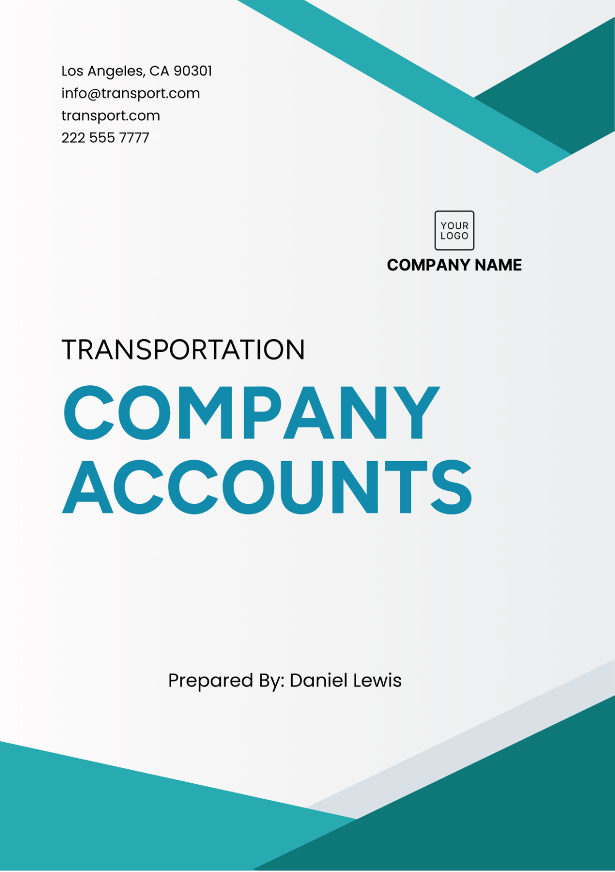 Accounting Company Accounts Template - Edit Online & Download