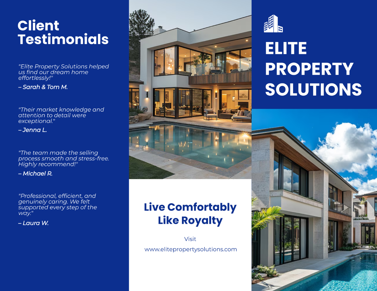 Modern Property Brochure