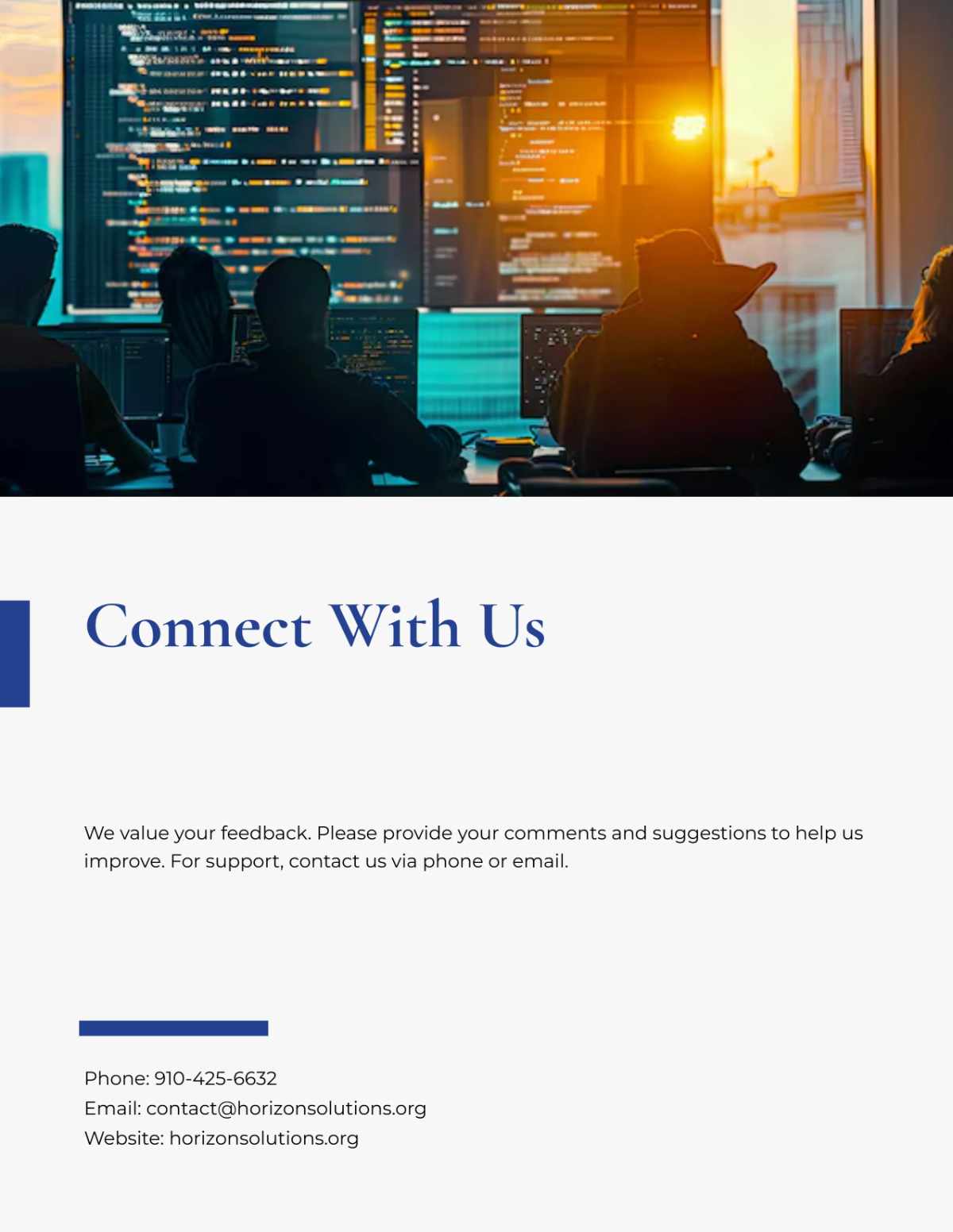 Free Service Catalog Template to Edit Online