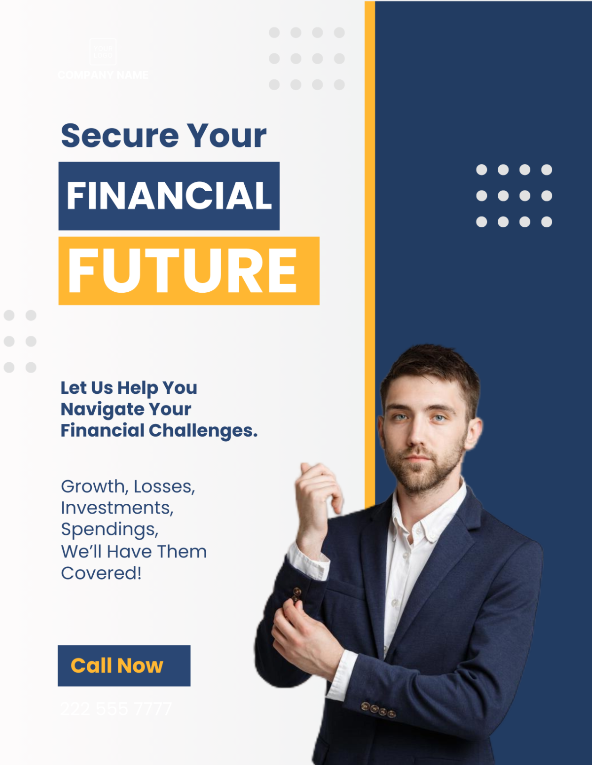 Free Finance Flyer Template