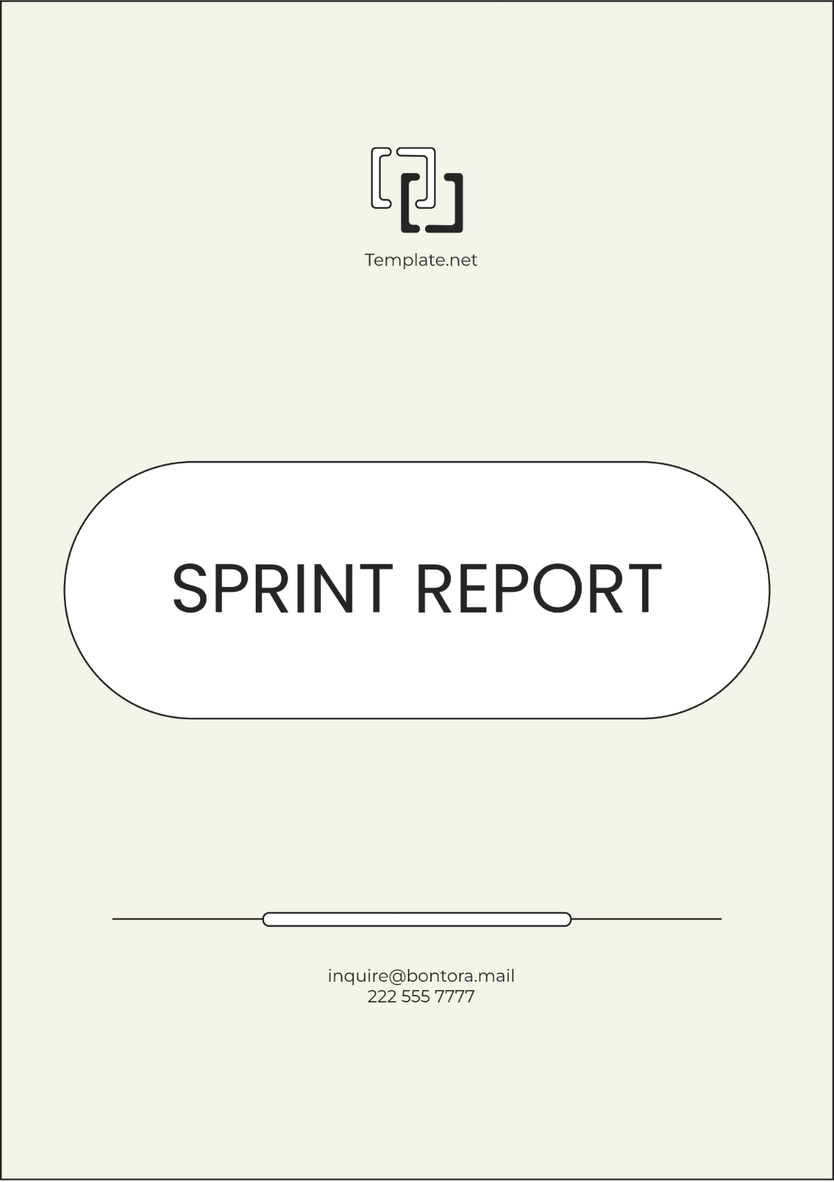 Sprint Report Template