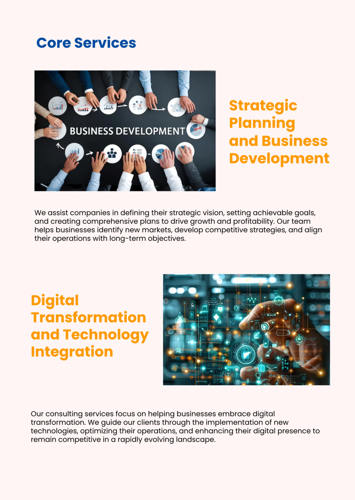 Free Startup Company Profile Template to Edit Online