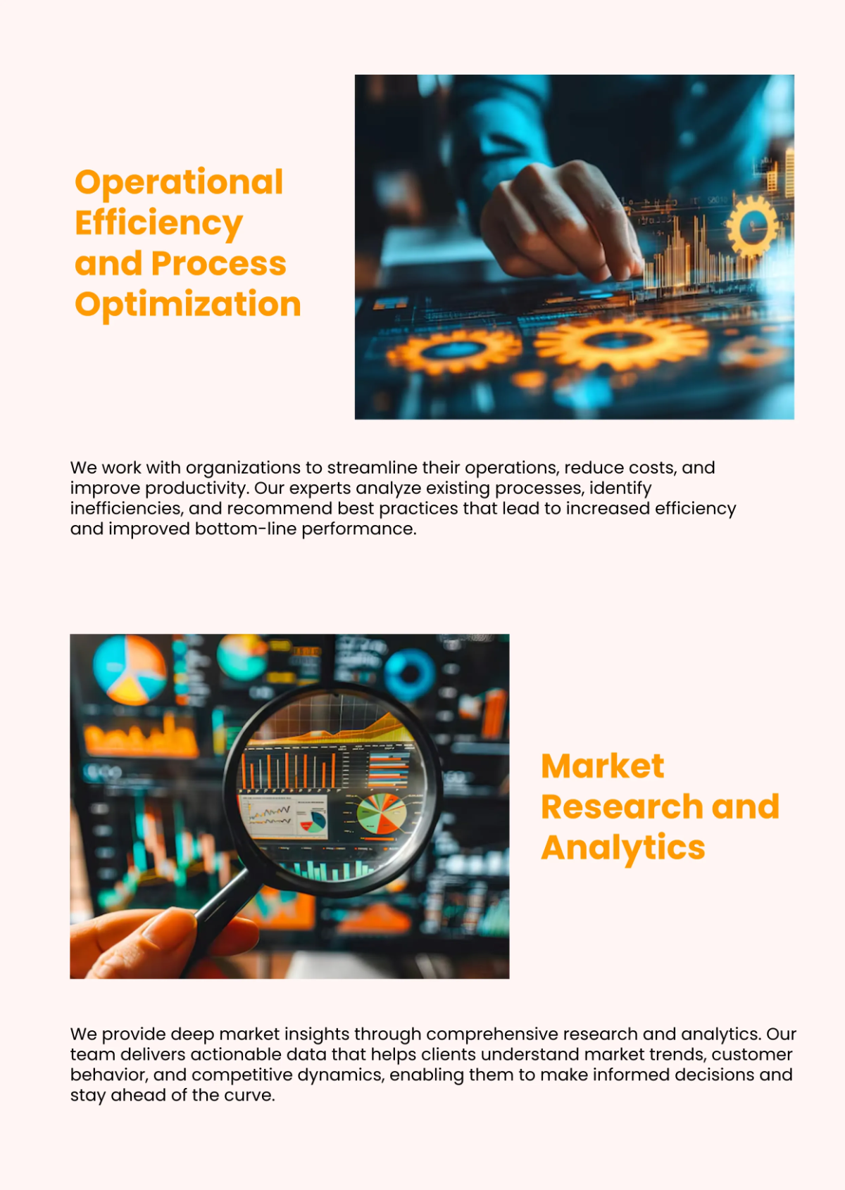 Free Startup Company Profile Template to Edit Online