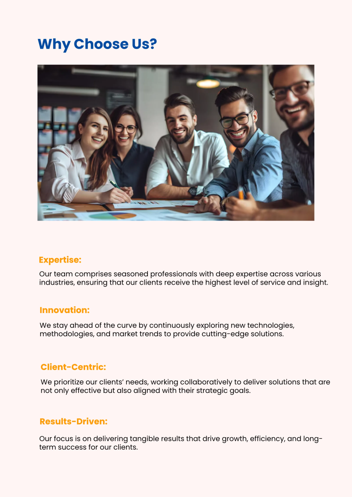 Free Startup Company Profile Template to Edit Online