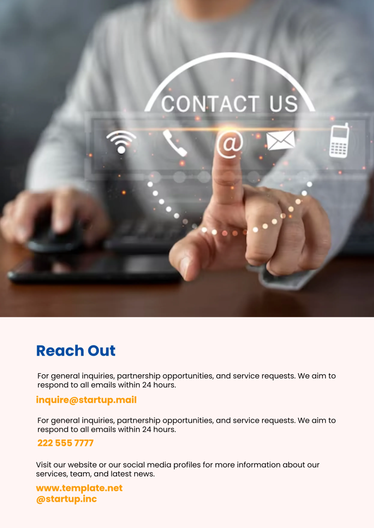 Free Startup Company Profile Template to Edit Online