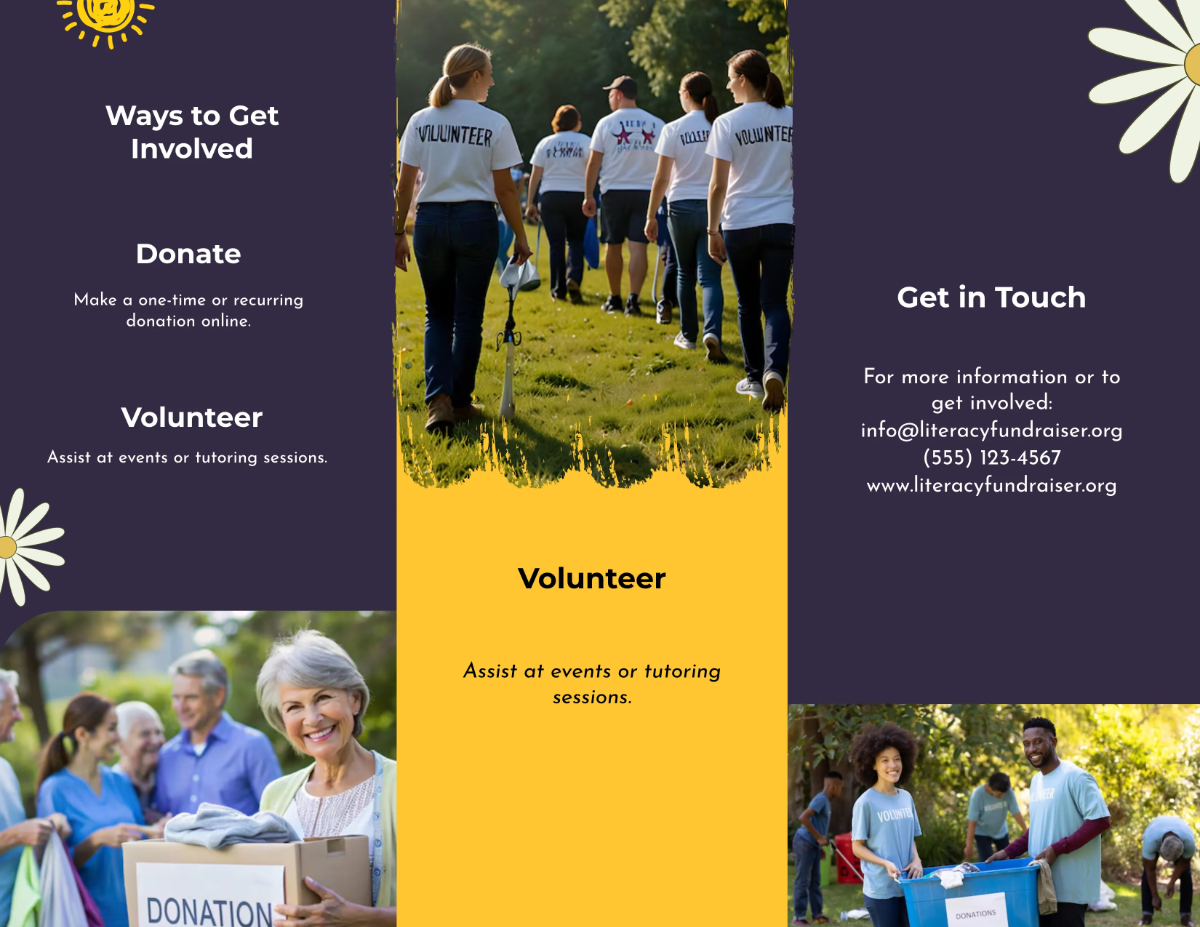 Free Fundraising Brochure Template to Edit Online