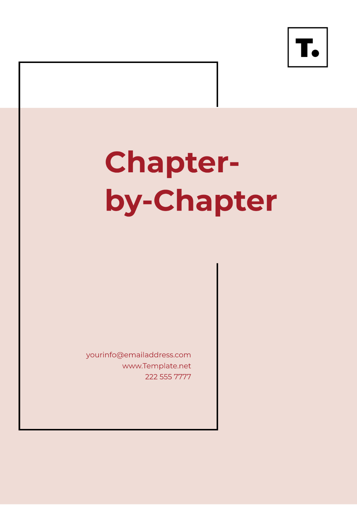 Chapter-by-Chapter Outline Template - Edit Online & Download