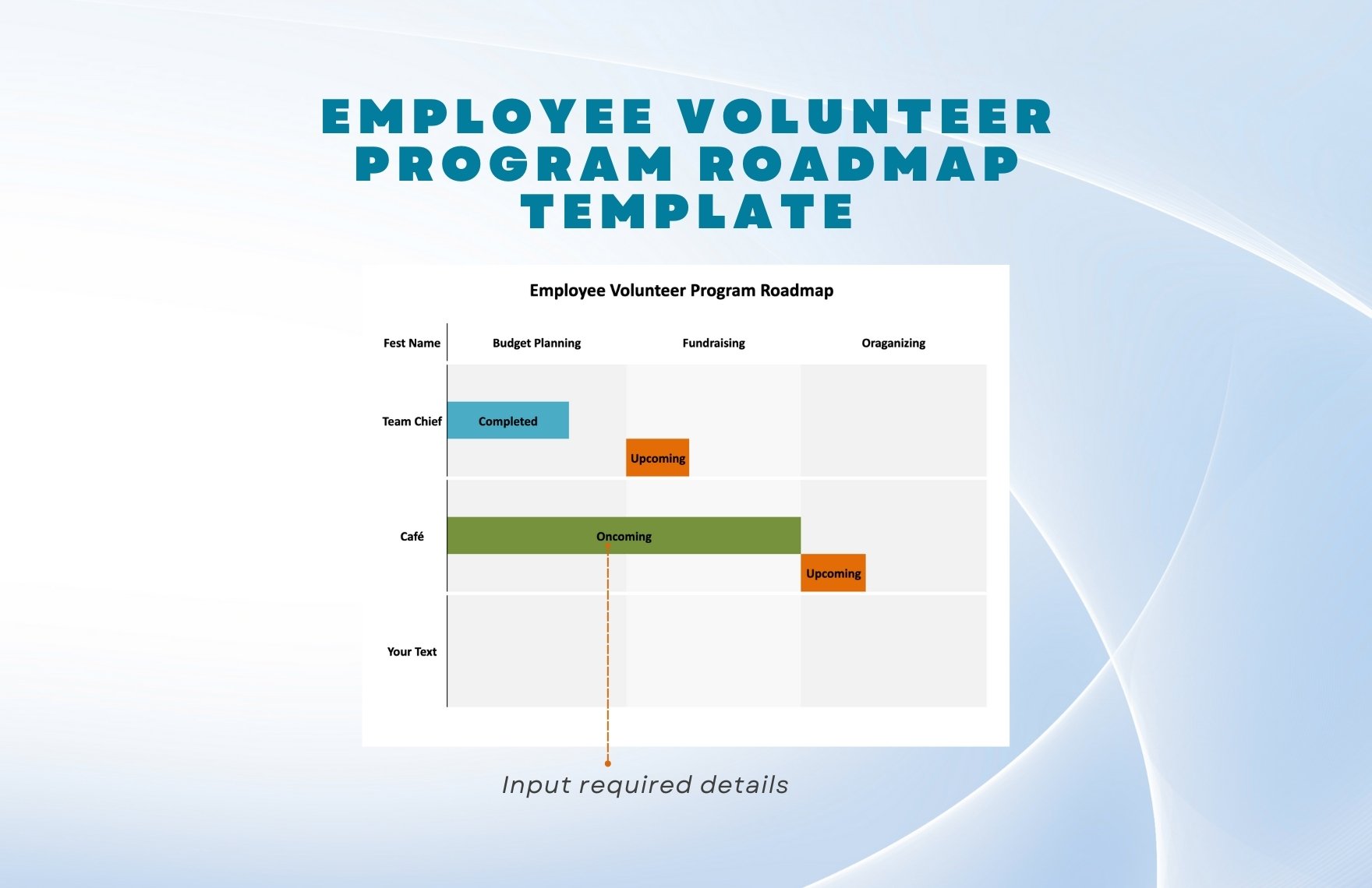 Employee Volunteer Program Roadmap Template