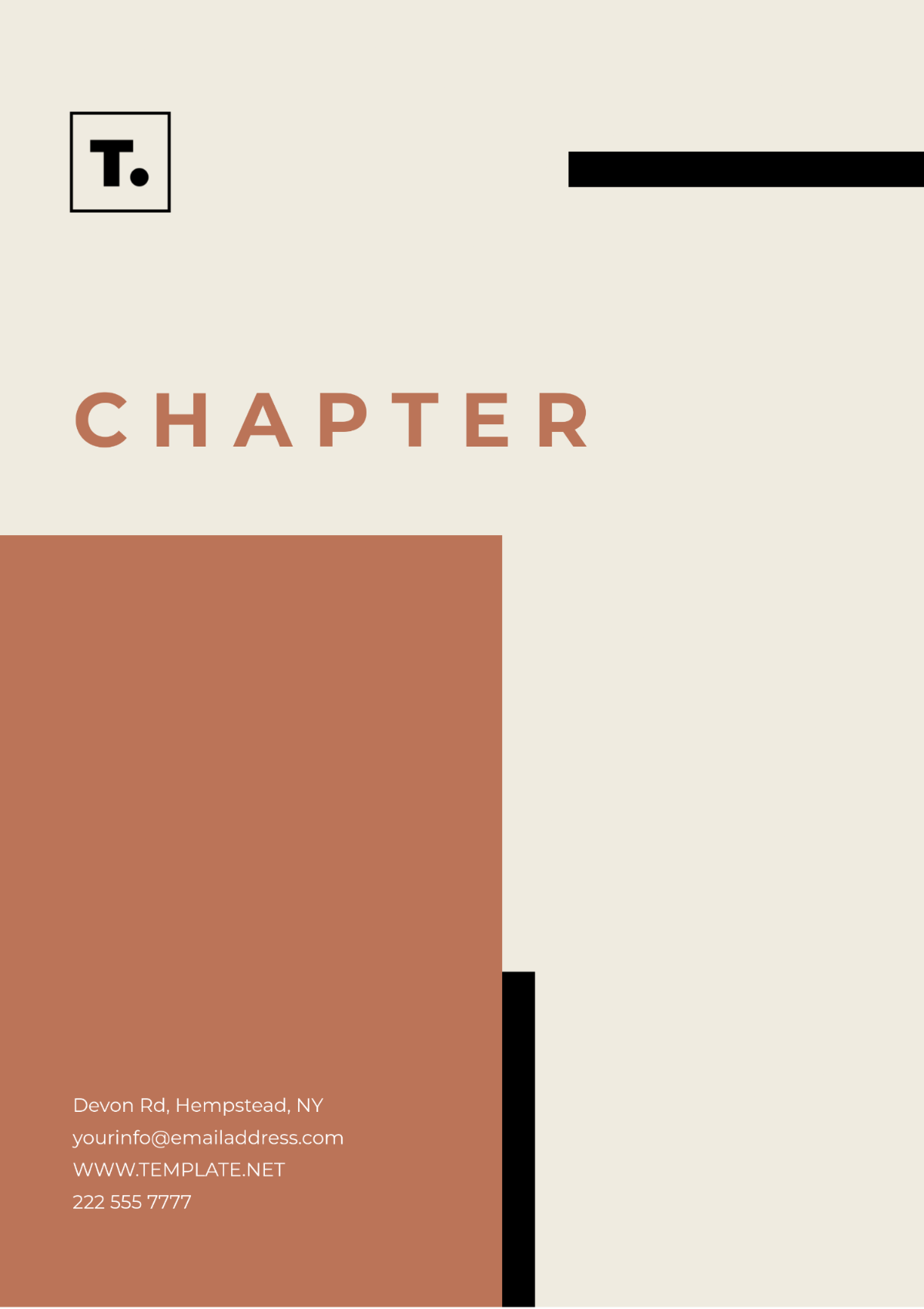 Chapter Layout Template - Edit Online & Download