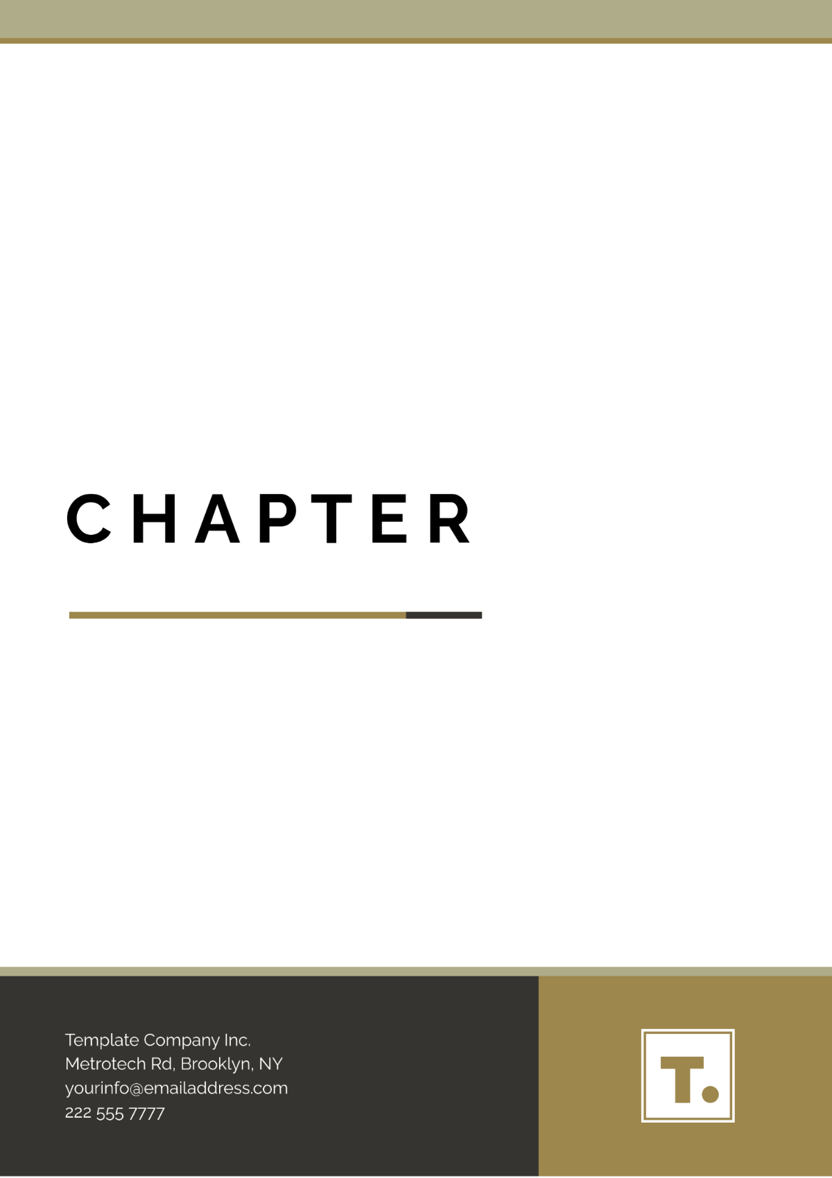 Chapter Structure Template - Edit Online & Download