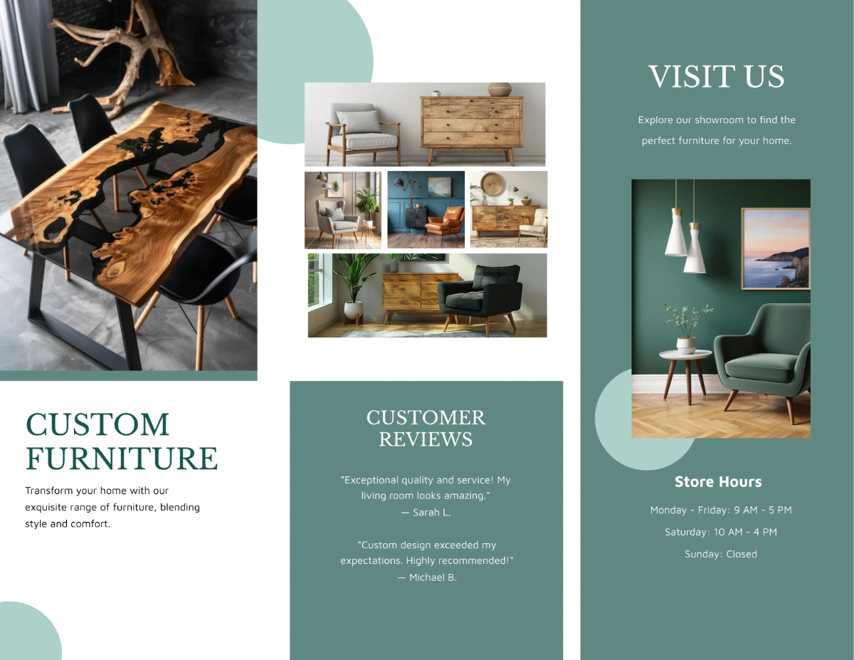 Free Tri Fold Brochure Template to Edit Online