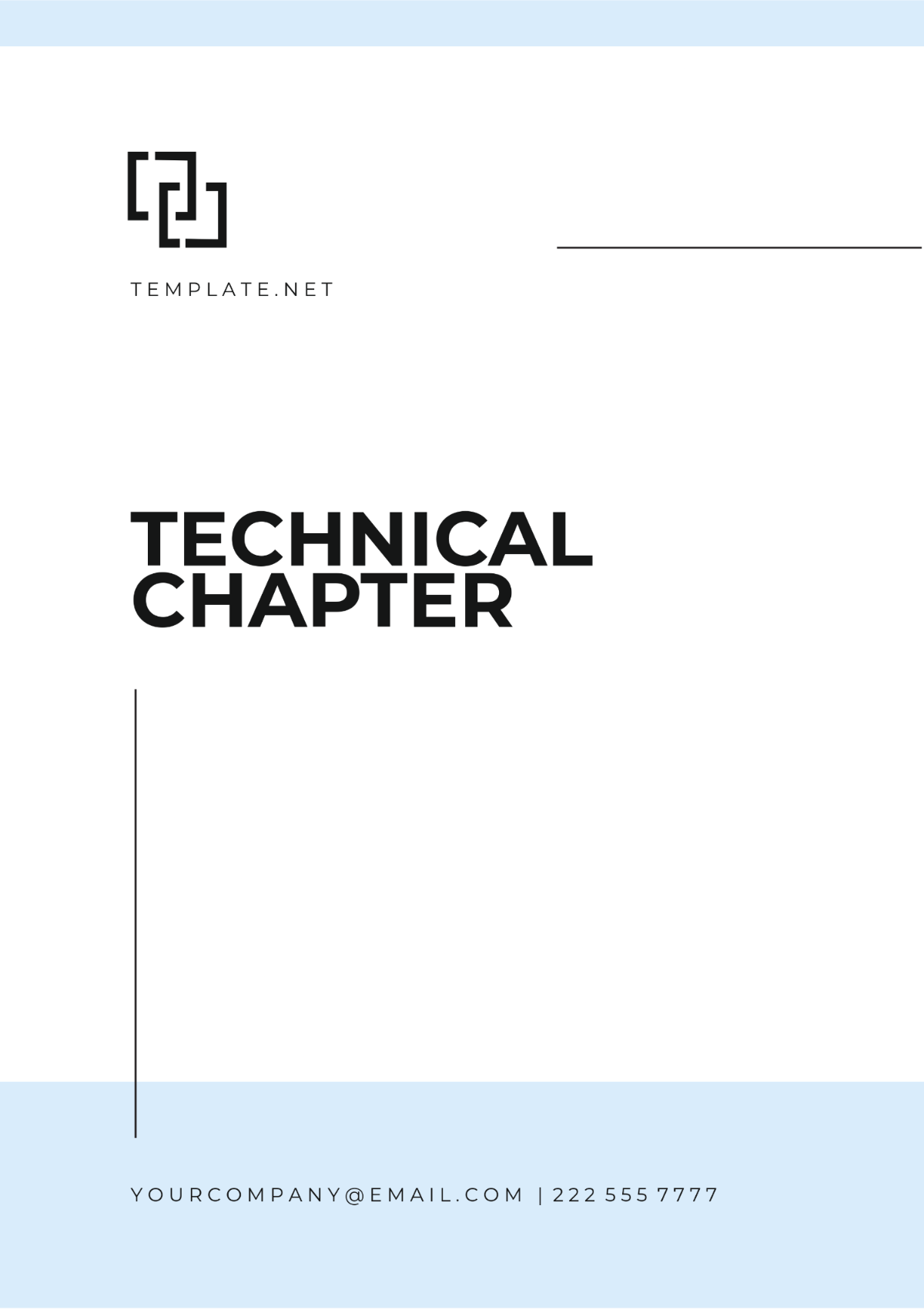 Technical Chapter Template - Edit Online & Download