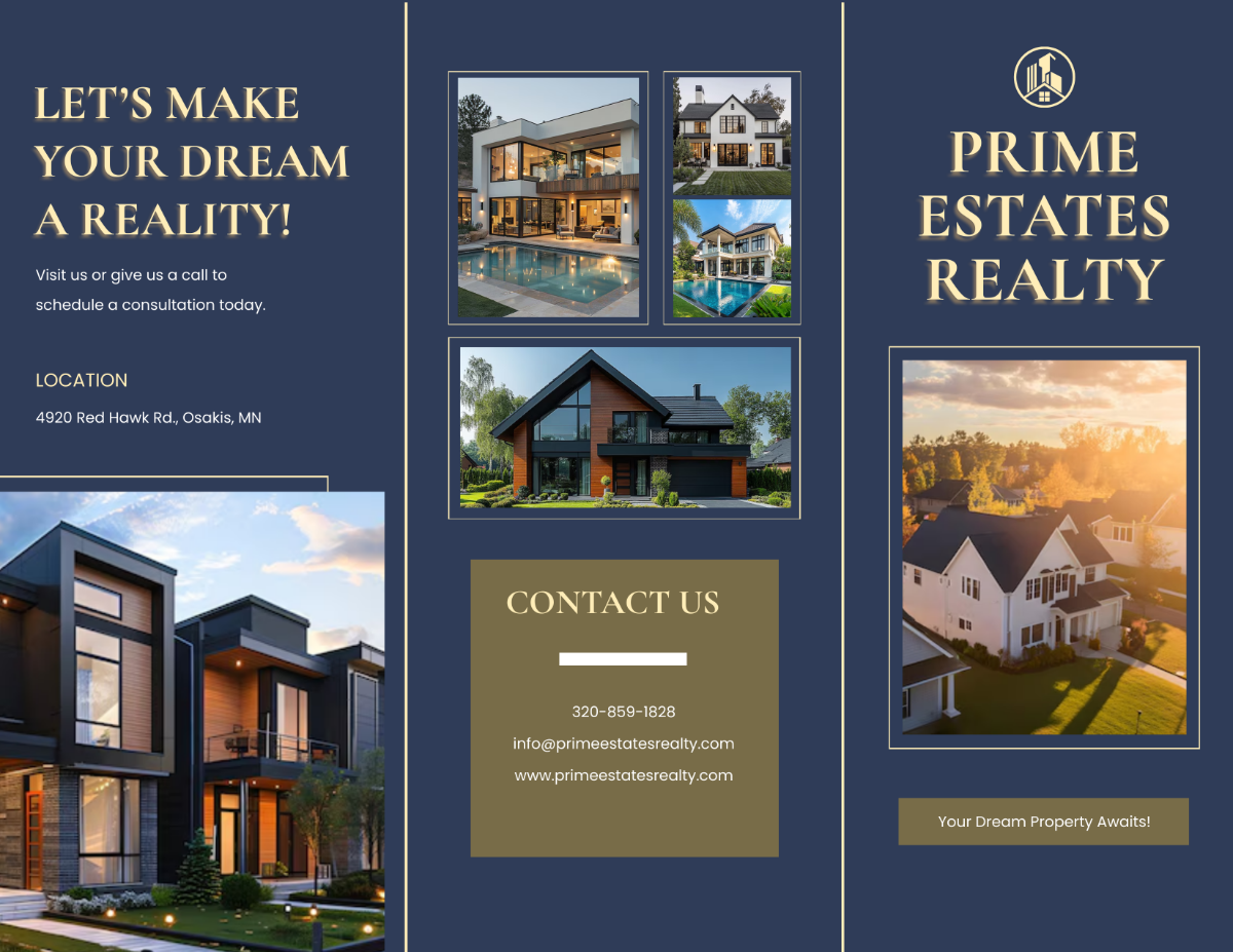 Simple Real Estate Brochure