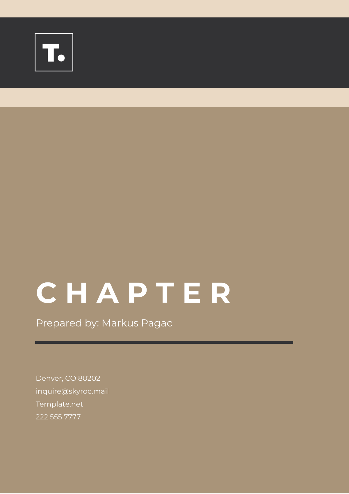 Formal Chapter Template - Edit Online & Download