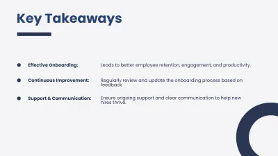 Free HR Onboarding Presentation Template to Edit Online