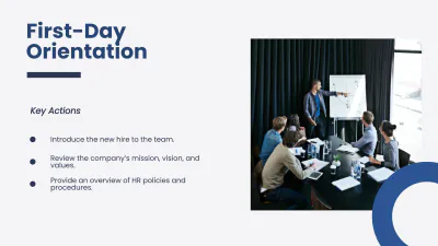 Free HR Onboarding Presentation Template to Edit Online