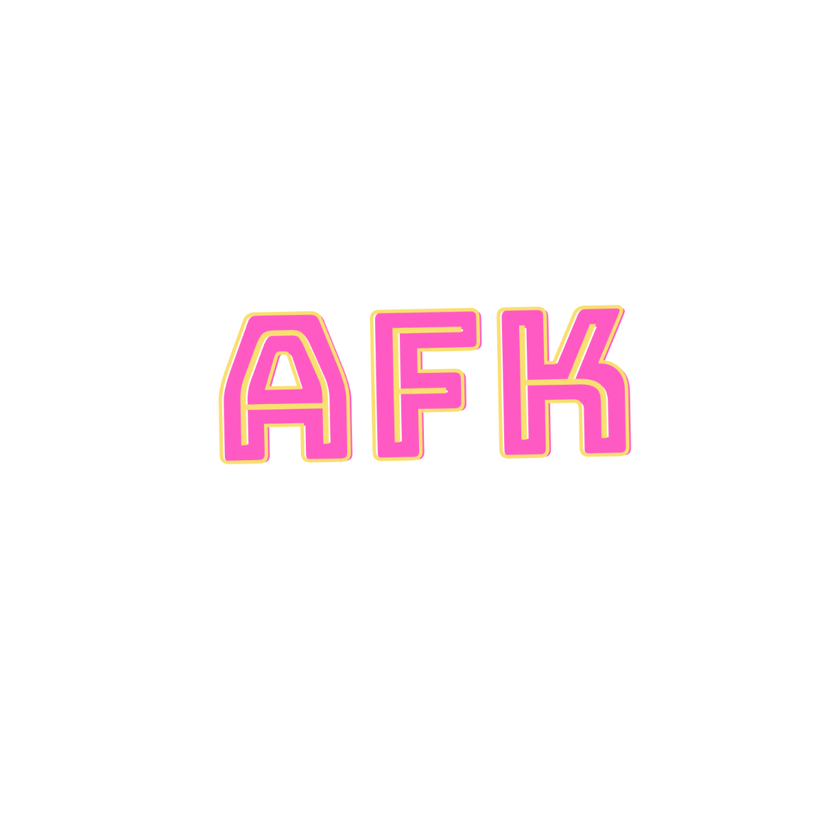 AFK Text - Edit Online | Template.net