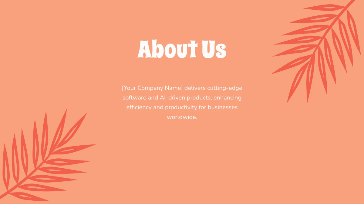 Free Tropical Presentation Template to Edit Online