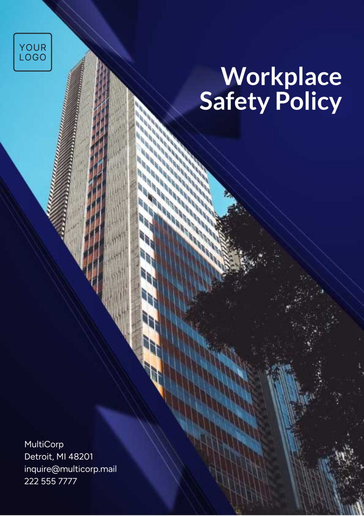 Free Workplace Safety Policy Template