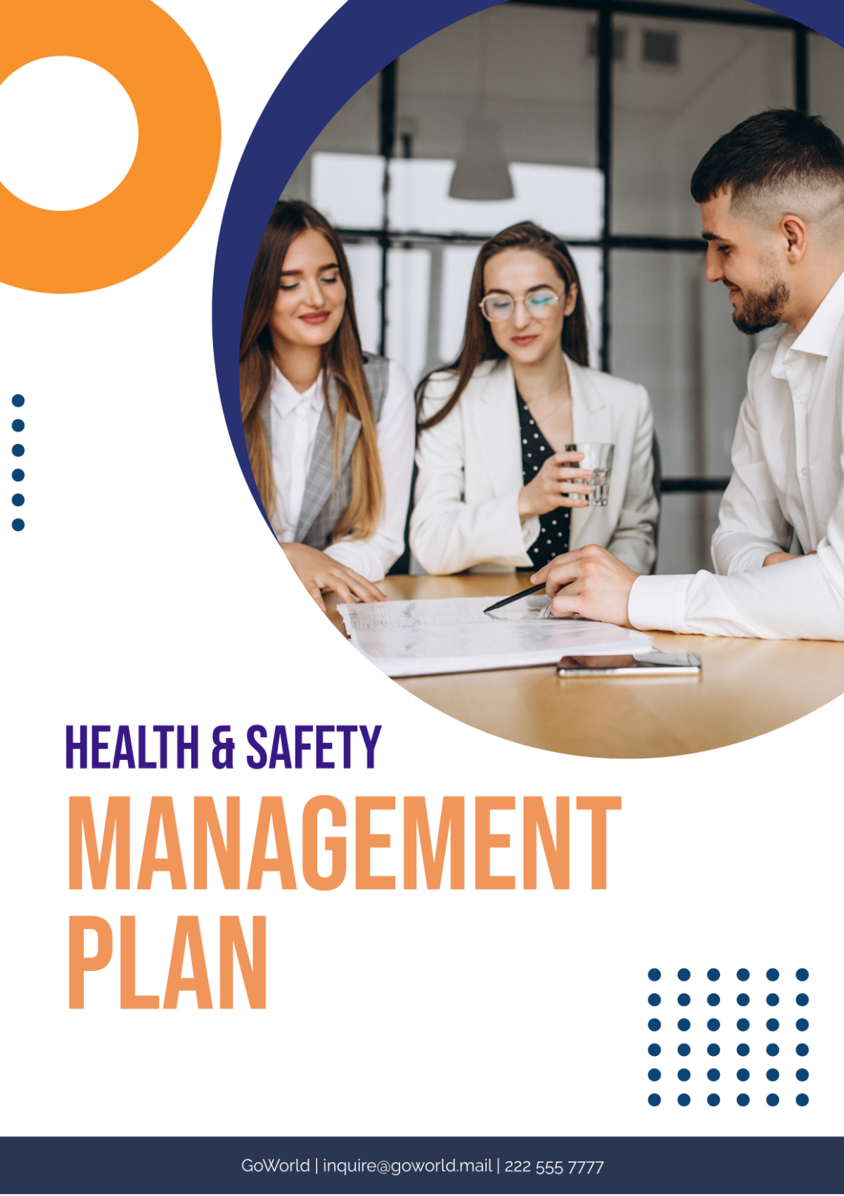 Free Health & Safety Safety Management Plan Template