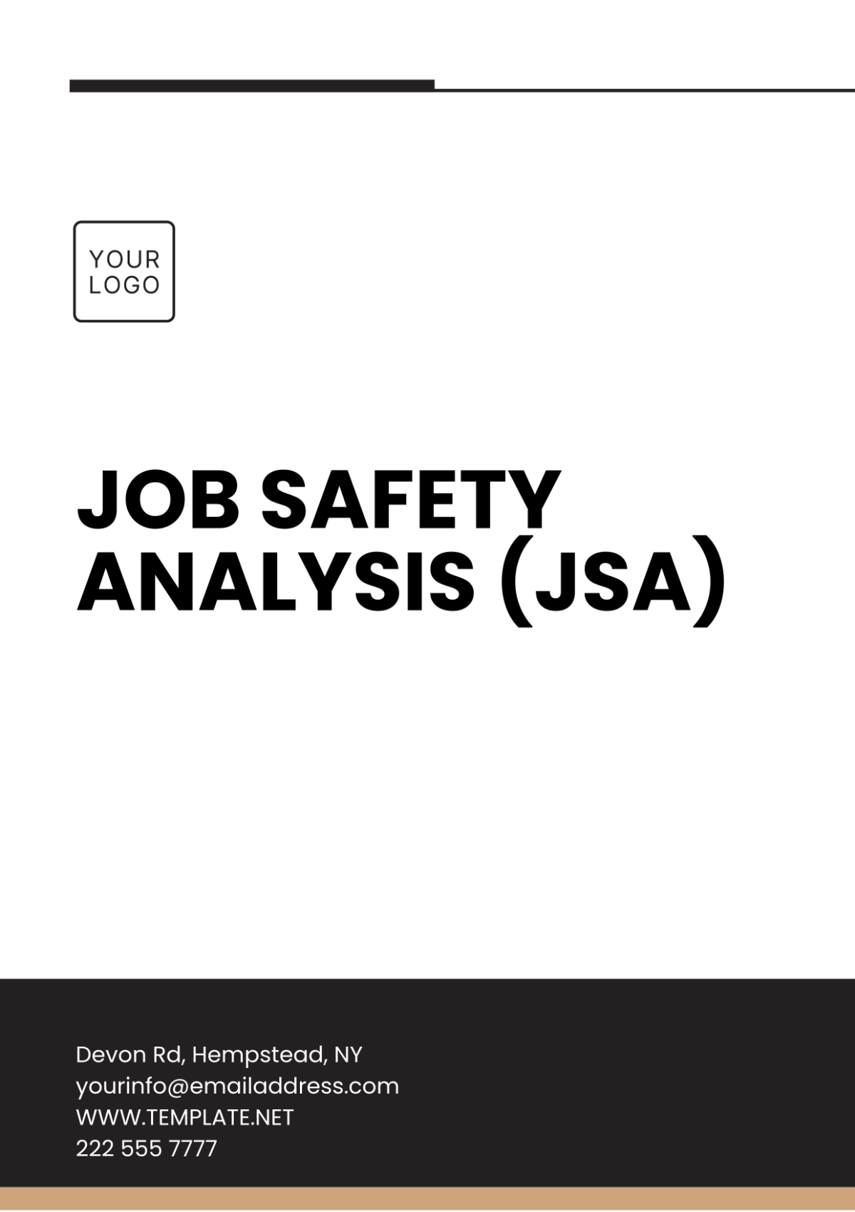 Free Job Safety Analysis %252528JSA%252529 Template