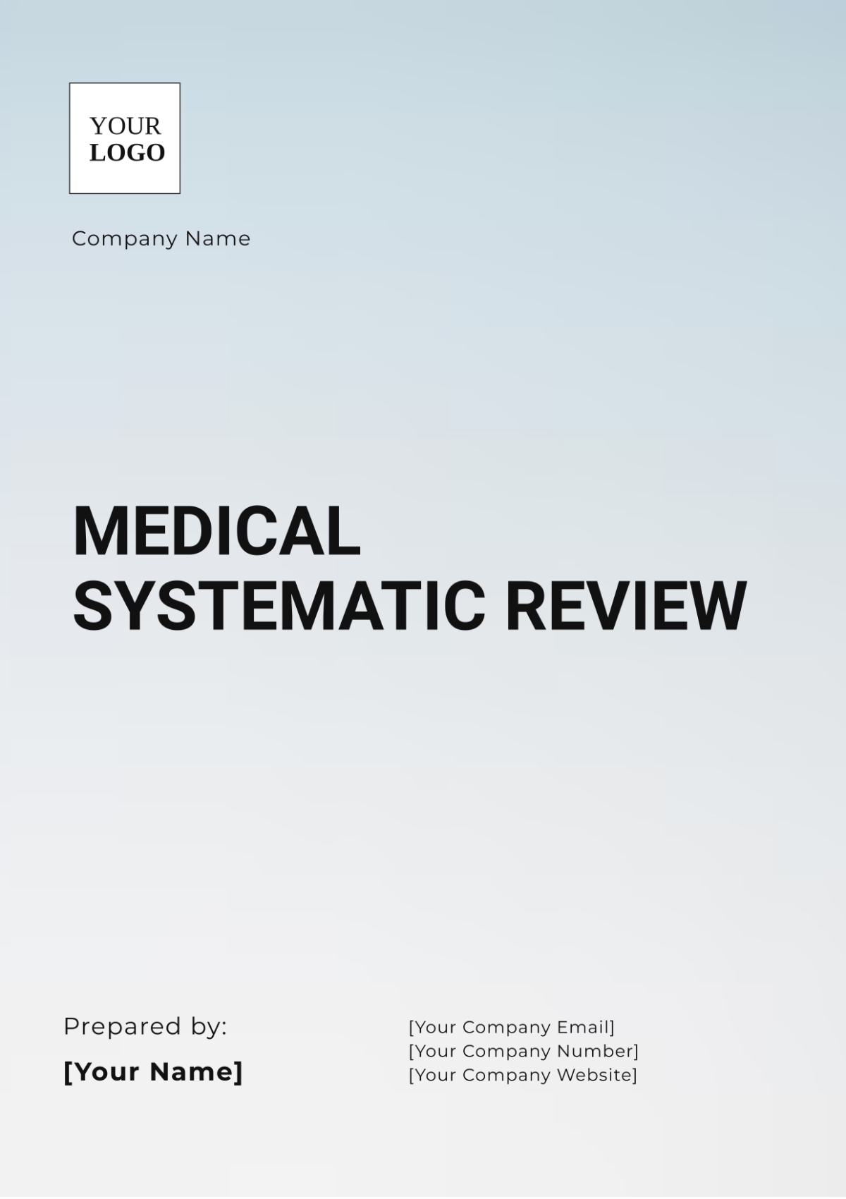 Medical Systematic Review Template - Edit Online & Download