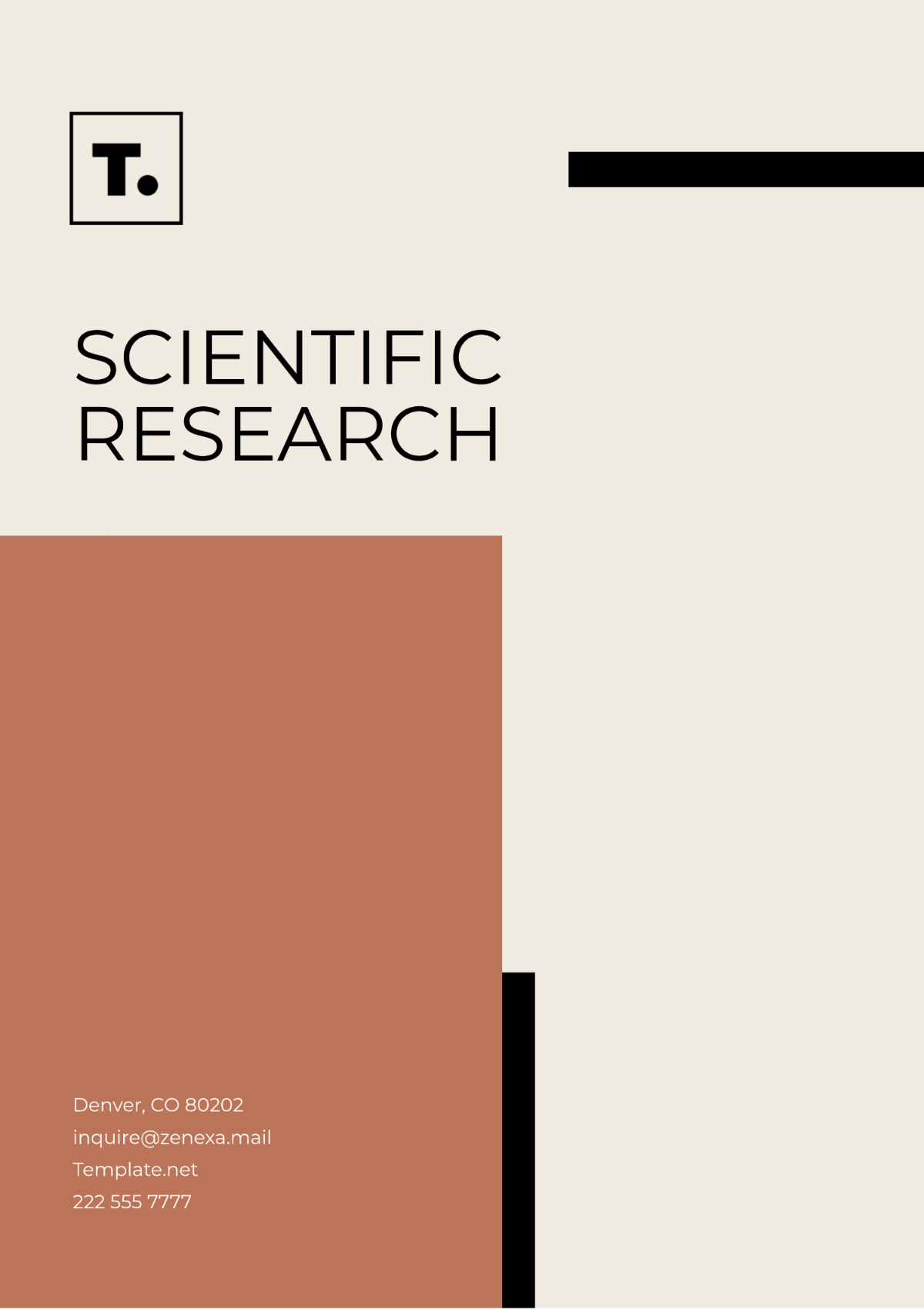 Scientific Research Template