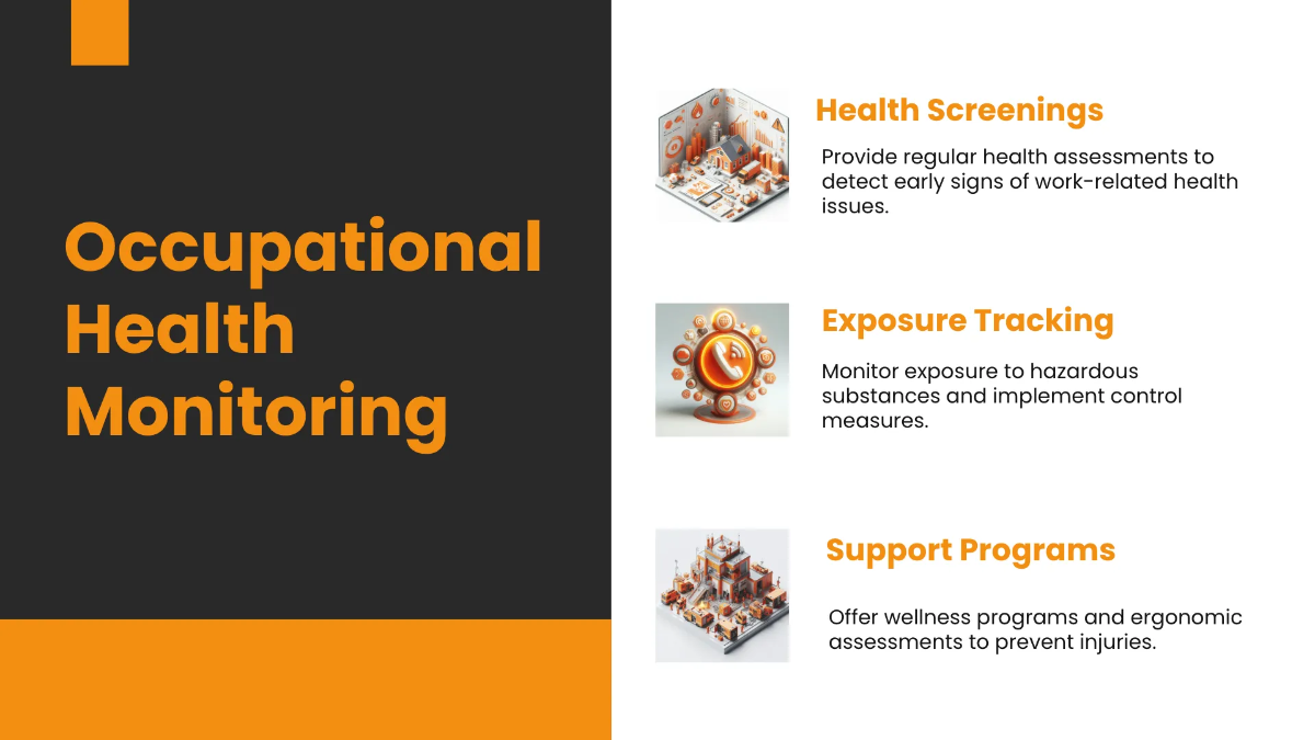 Free Health & Safety Presentation Template to Edit Online