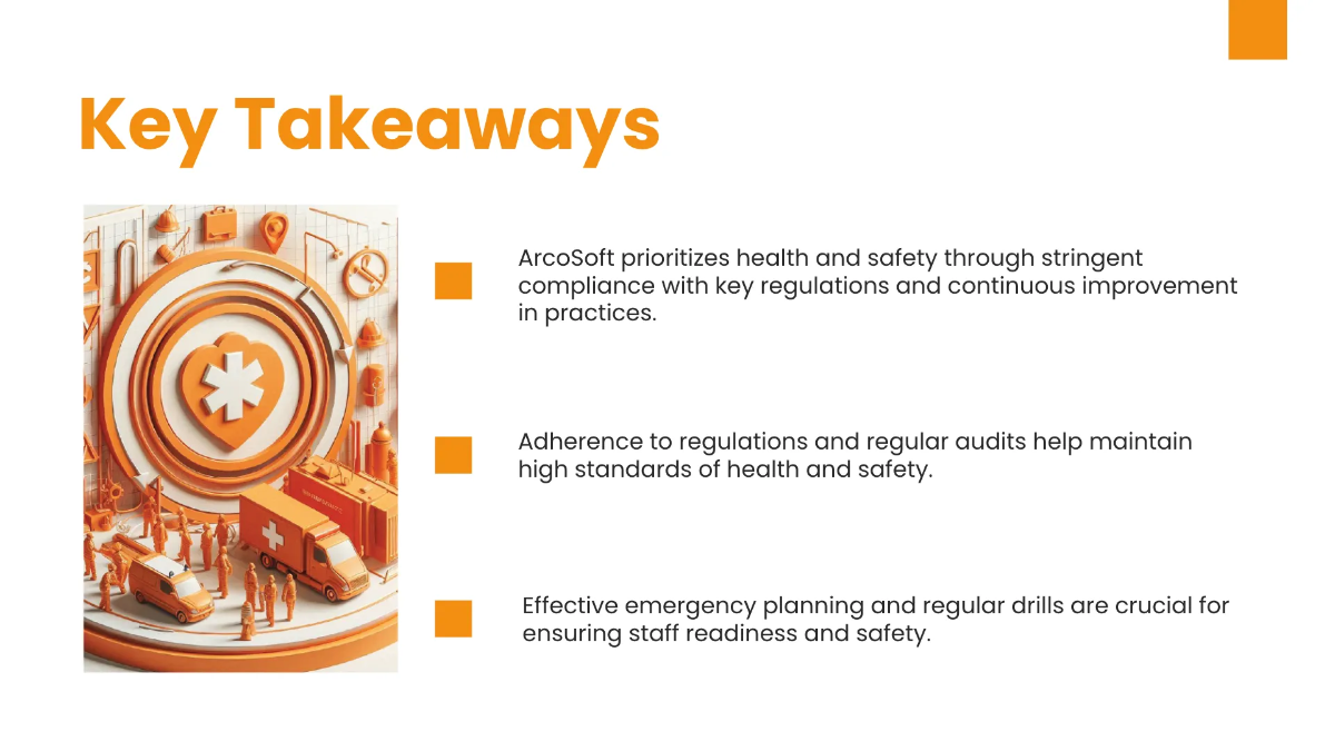 Free Health & Safety Presentation Template to Edit Online