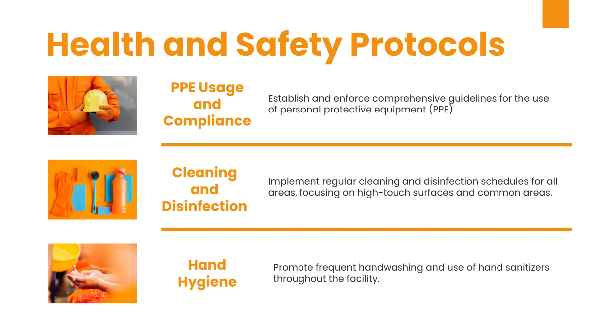 Free Health & Safety Presentation Template to Edit Online