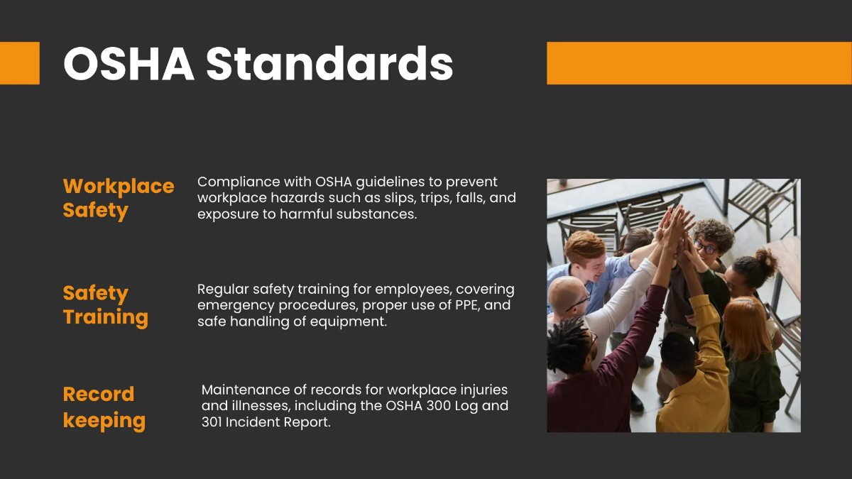 Free Health & Safety Presentation Template to Edit Online