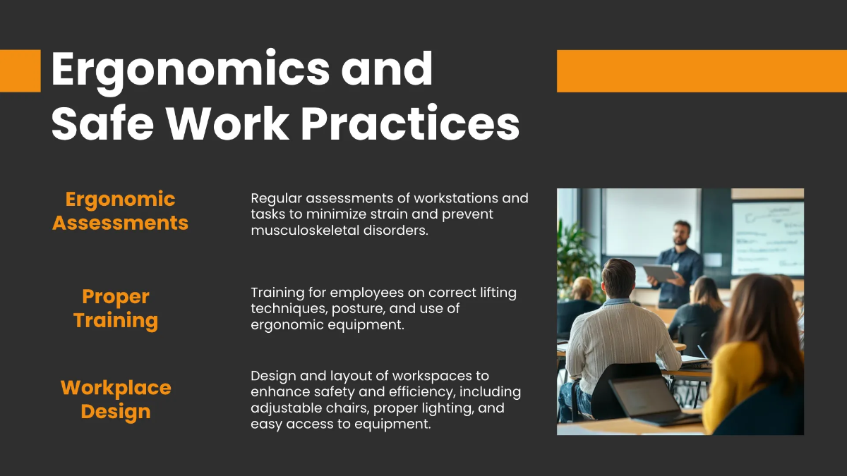 Free Health & Safety Presentation Template to Edit Online