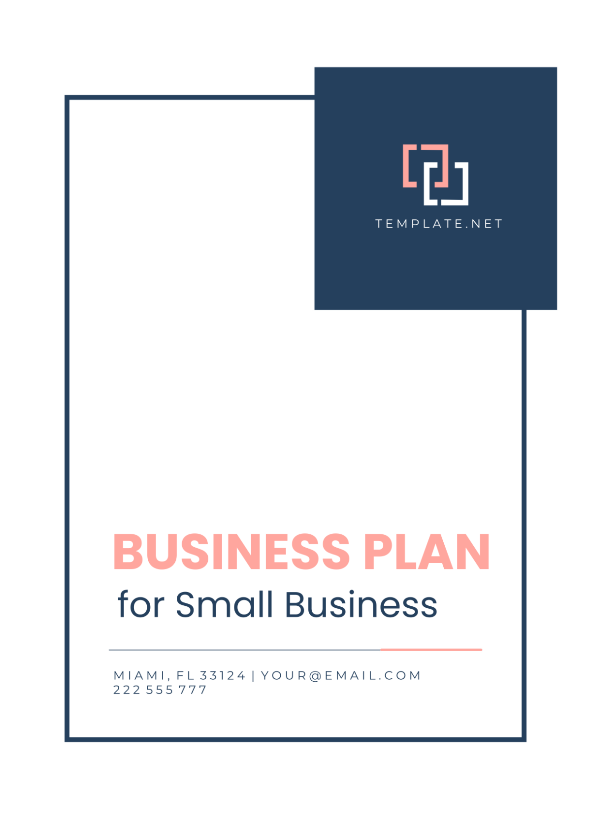 Business Plan Template for Small Business - Edit Online & Download