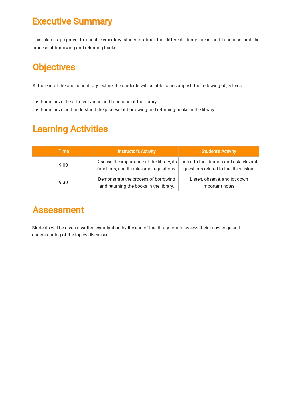 Elementary Library Lesson Plan Template 1.jpe