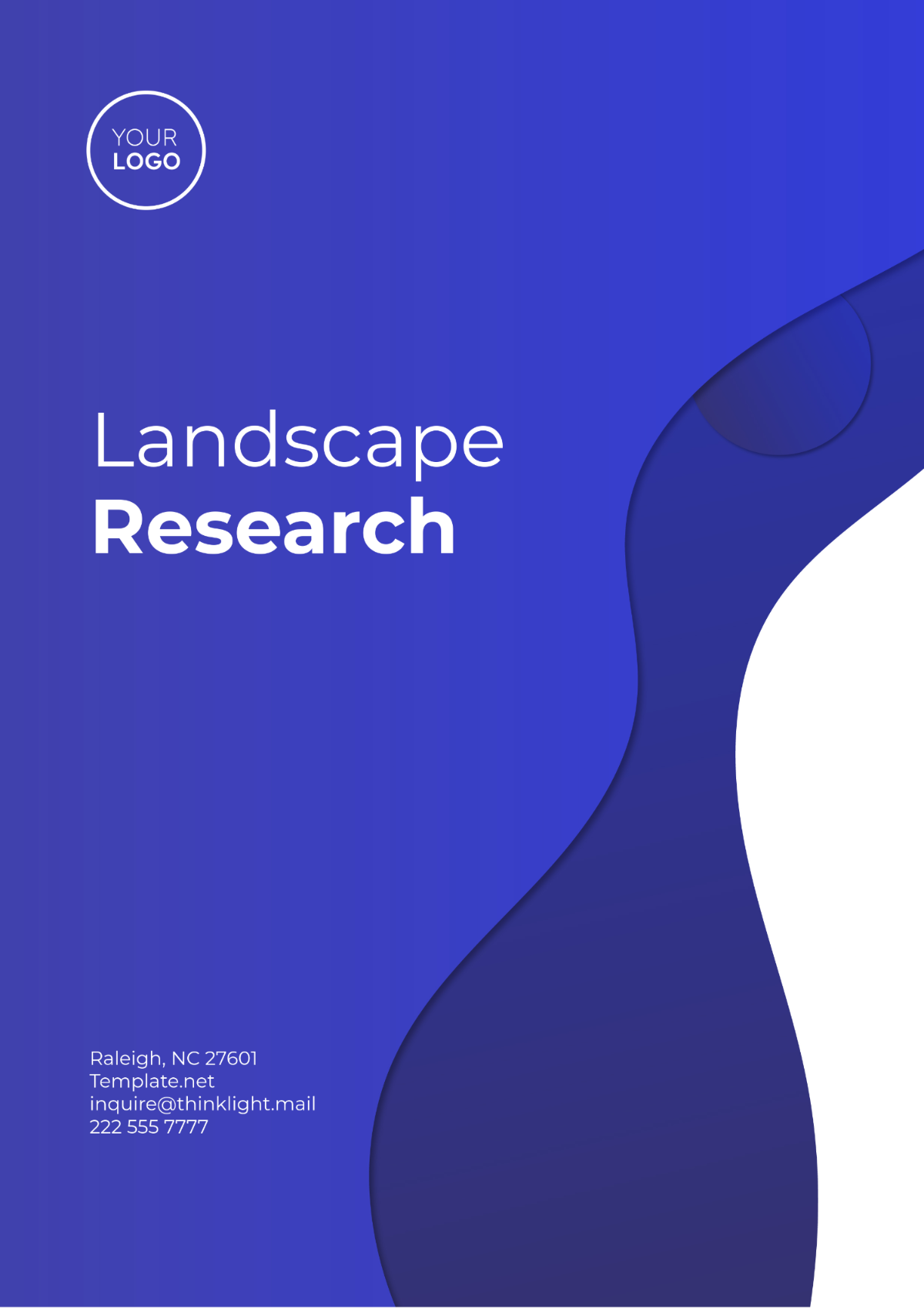 Landscape Research Template