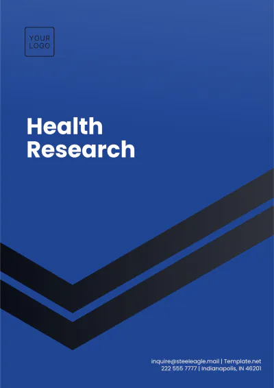 Free Health Research Template to Edit Online | Template.net to Edit Online