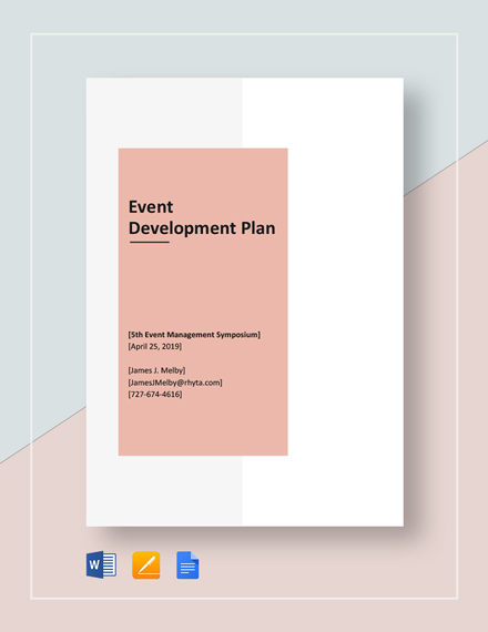 13+ Event Plan Templates - Free Downloads | Template.net