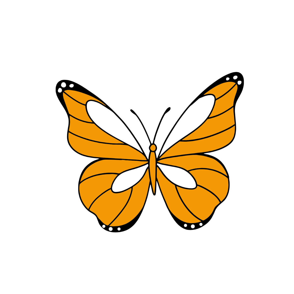 Butterfly Clipart - Edit Online | Template.net