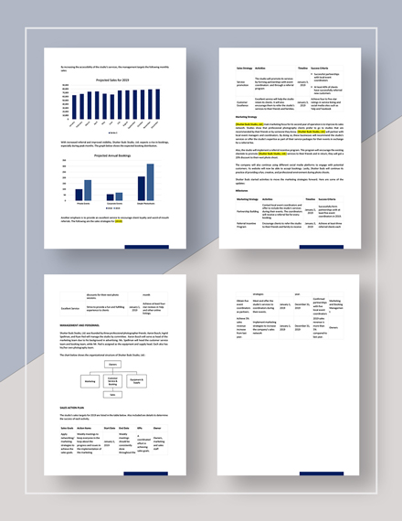 Network Sales Plan Template-Word | Google Docs | Apple Pages