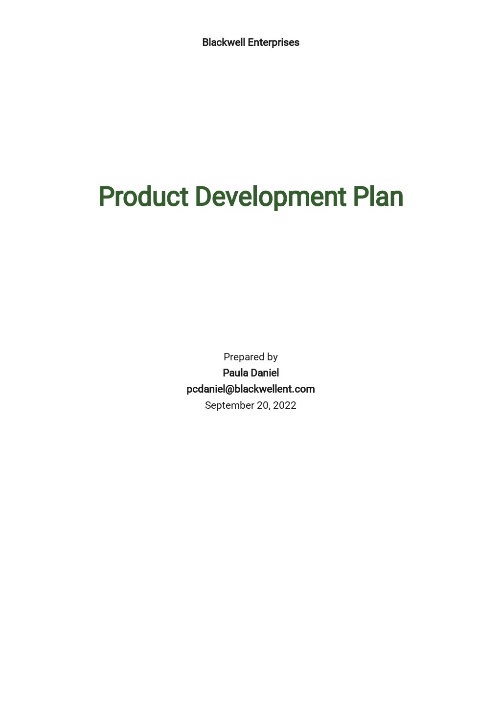 25  FREE Product Plan Templates Edit Download Template net