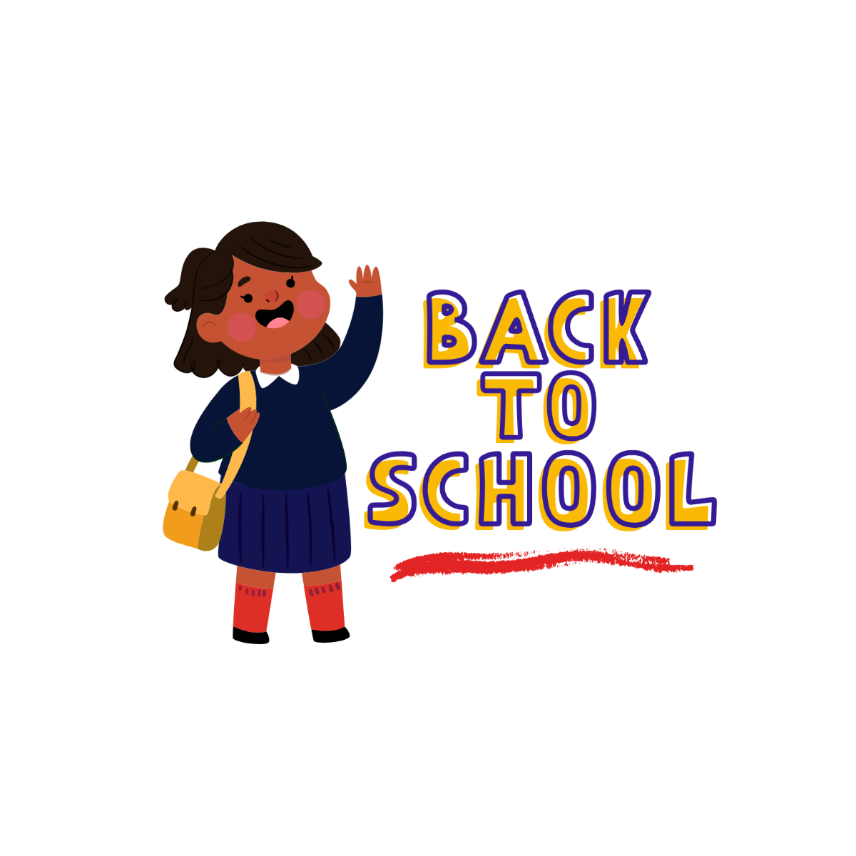 Cute Back to School Clipart - Edit Online | Template.net