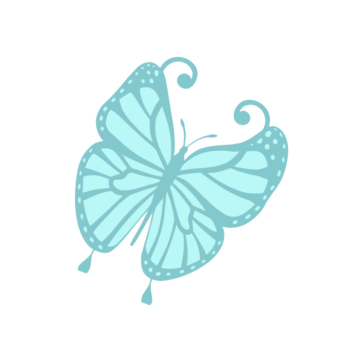 Transparent Butterfly Clipart - Edit Online | Template.net