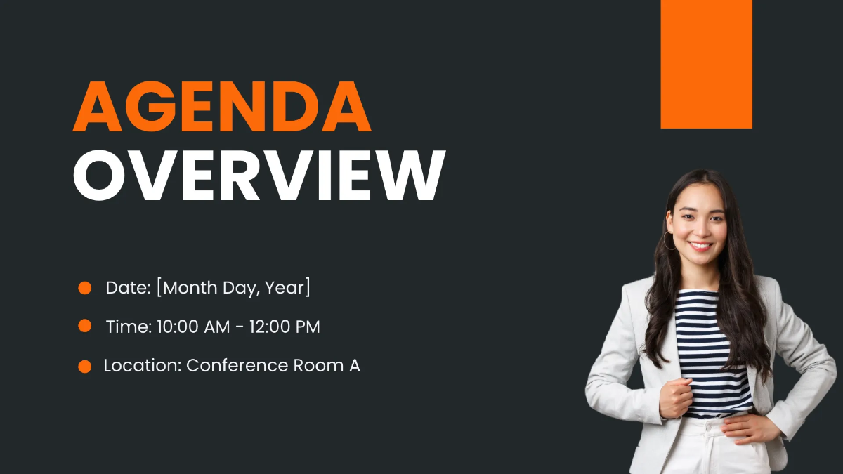 Free Administration Meeting Presentation Template to Edit Online