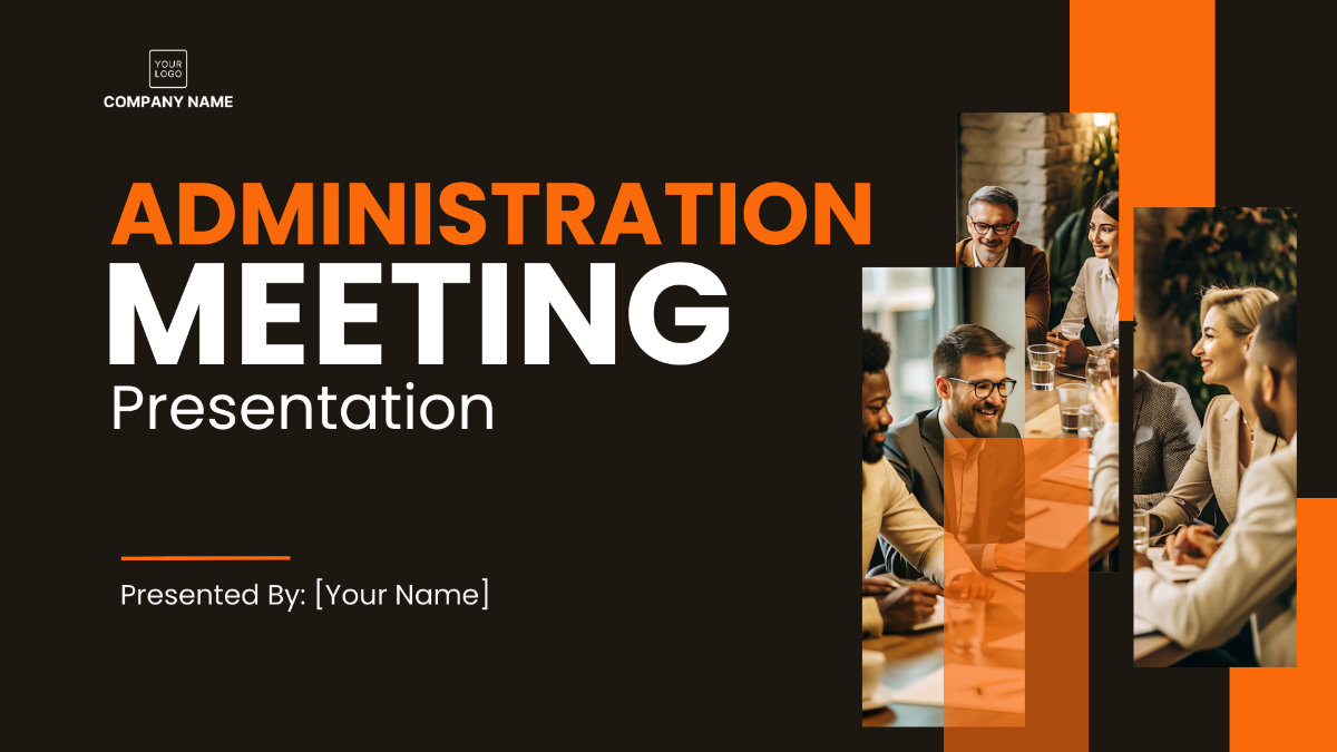 Administration Meeting Presentation Template - Edit Online & Download