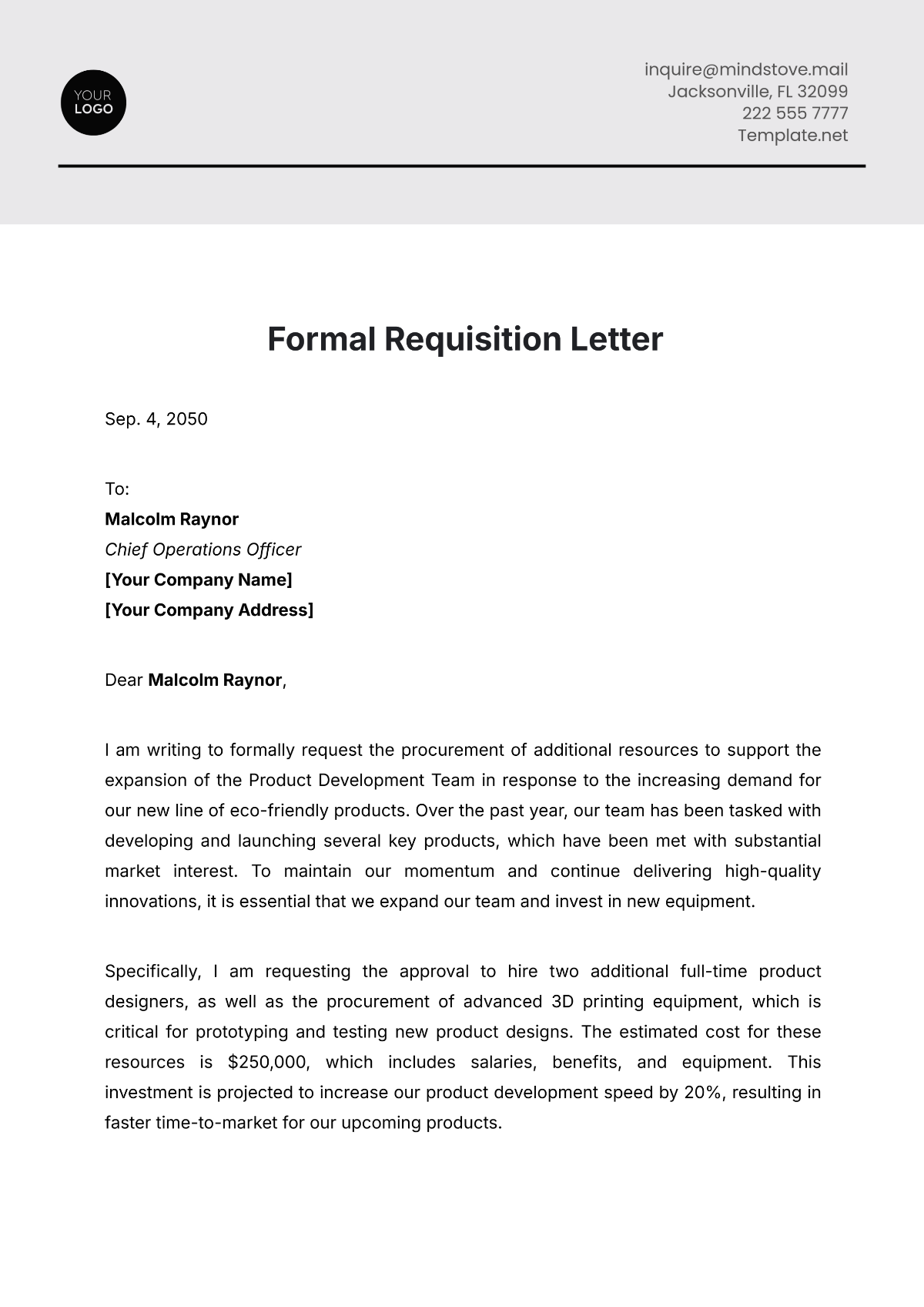 Formal Letter Format Editable Pdf Premium Printable Templates