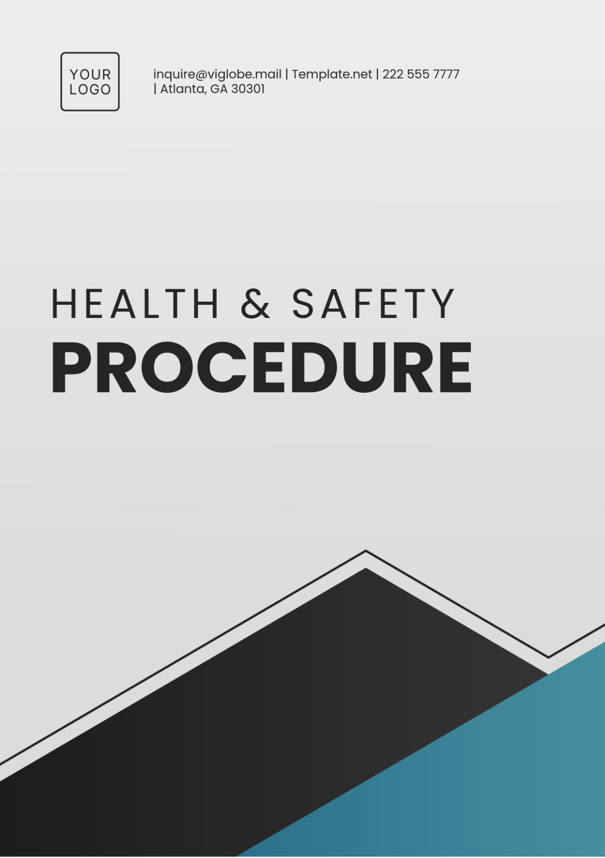 Free Health & Safety Procedure Template