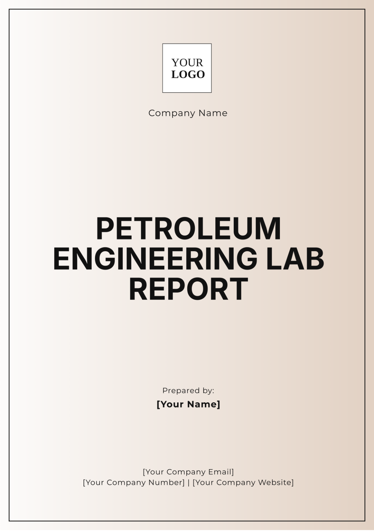 Petroleum Engineering Lab Report Template - Edit Online & Download